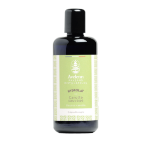 Flacon de 200 ml d'hydrolat de carotte sauvage bio de la marque AVELENN
