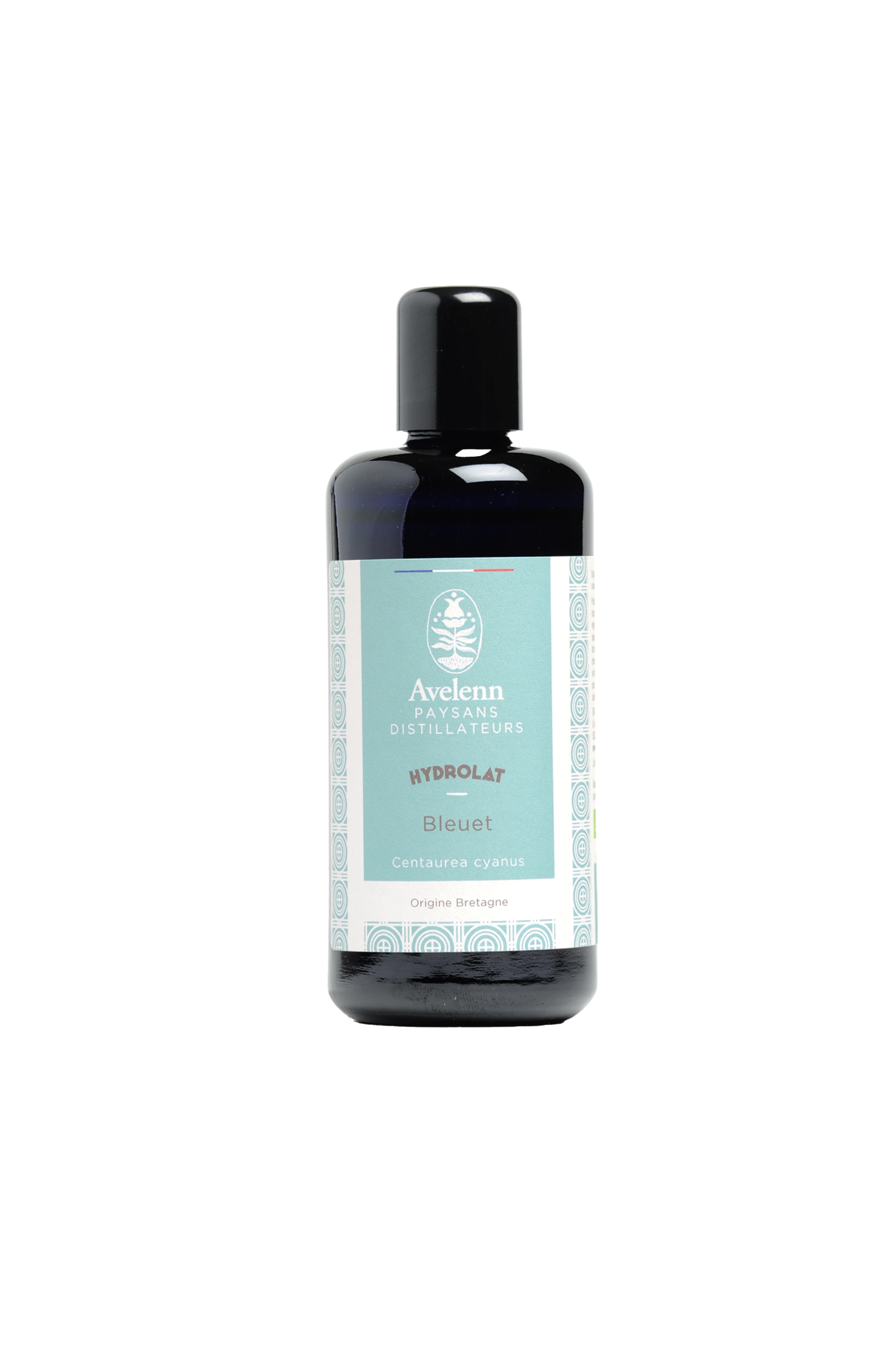 Flacon de 200 ml d'hydrolat de bleuet bio de la marque AVELENN