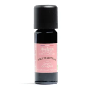 Flacon d'huile essentielle de sapin douglas bio de la marque AVELENN