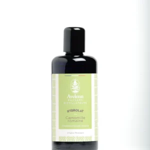 Flacon de 200 ml d'hydrolat de camomille romaine bio de la marque AVELENN