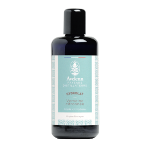 Flacon de 200 ml d'hydrolat de verveine citronnée bio de la marque AVELENN